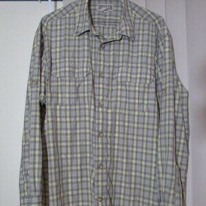 Duluth Trading Co Lightweight Plaid Shirt - Outdoor Fishing Hiking